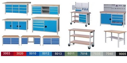 Werkbänke & Arbeitsplätze